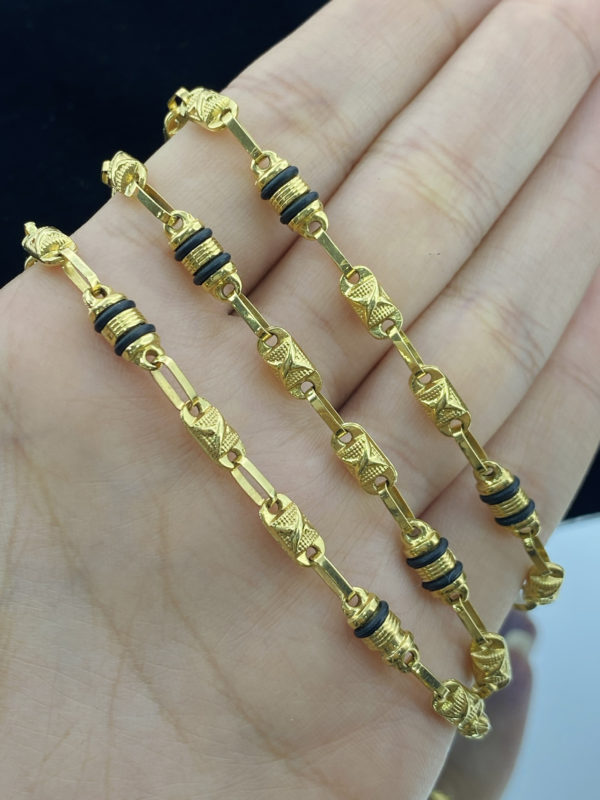 Cadena para caballero, oro de 18k